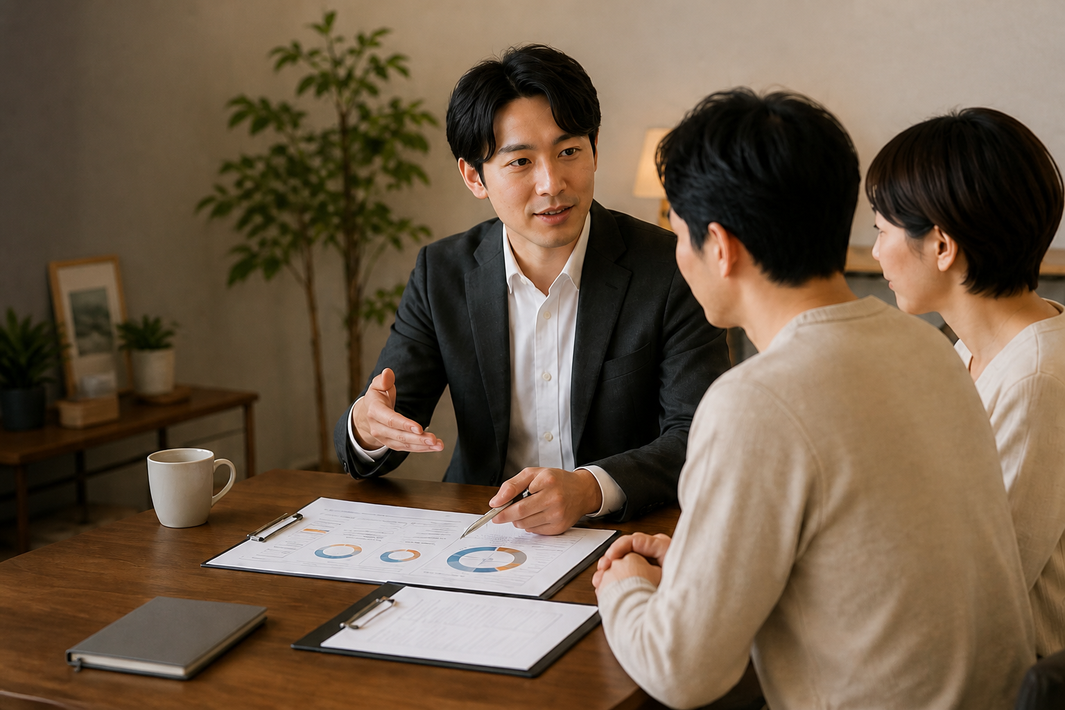 みらい保険相談室の雰囲気を伝えるビジュアル